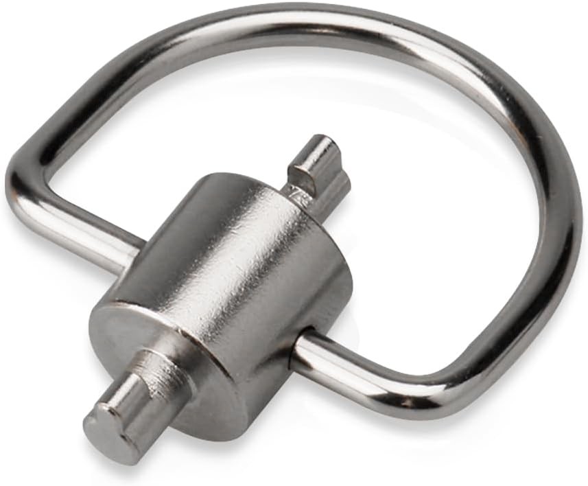 HVAC Locking Cap Key for R-410A & R-22 Refrigerant – Multi Tool Silver