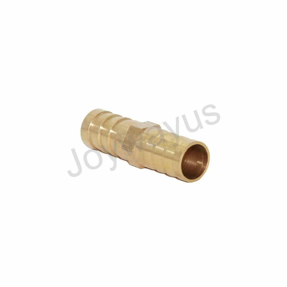 3/8ID Hose Barb, Hex Union Fitting Intersection/Split Brass Water/Fuel/Air