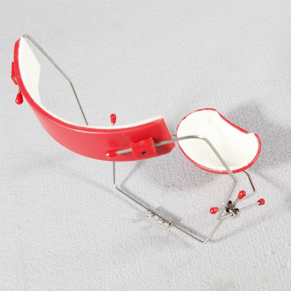 Dental Orthodontic Reverse-Pull Headgear Adjustable Steel Facemask Instrument