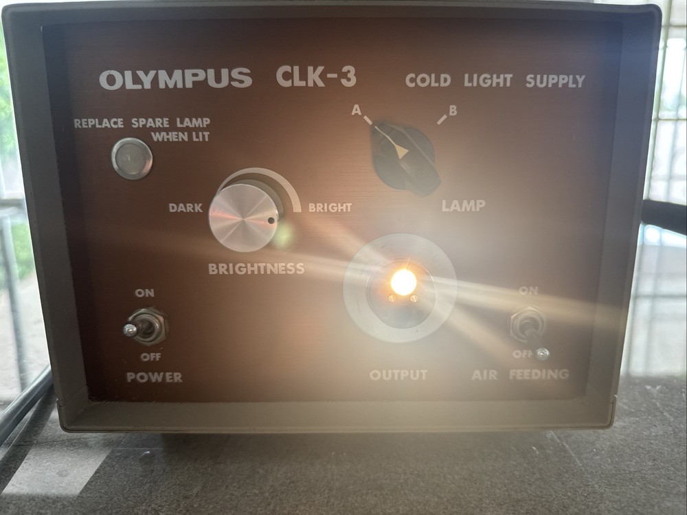 Olympus CLK-3 CLK3 Light Source Cold Light Supply