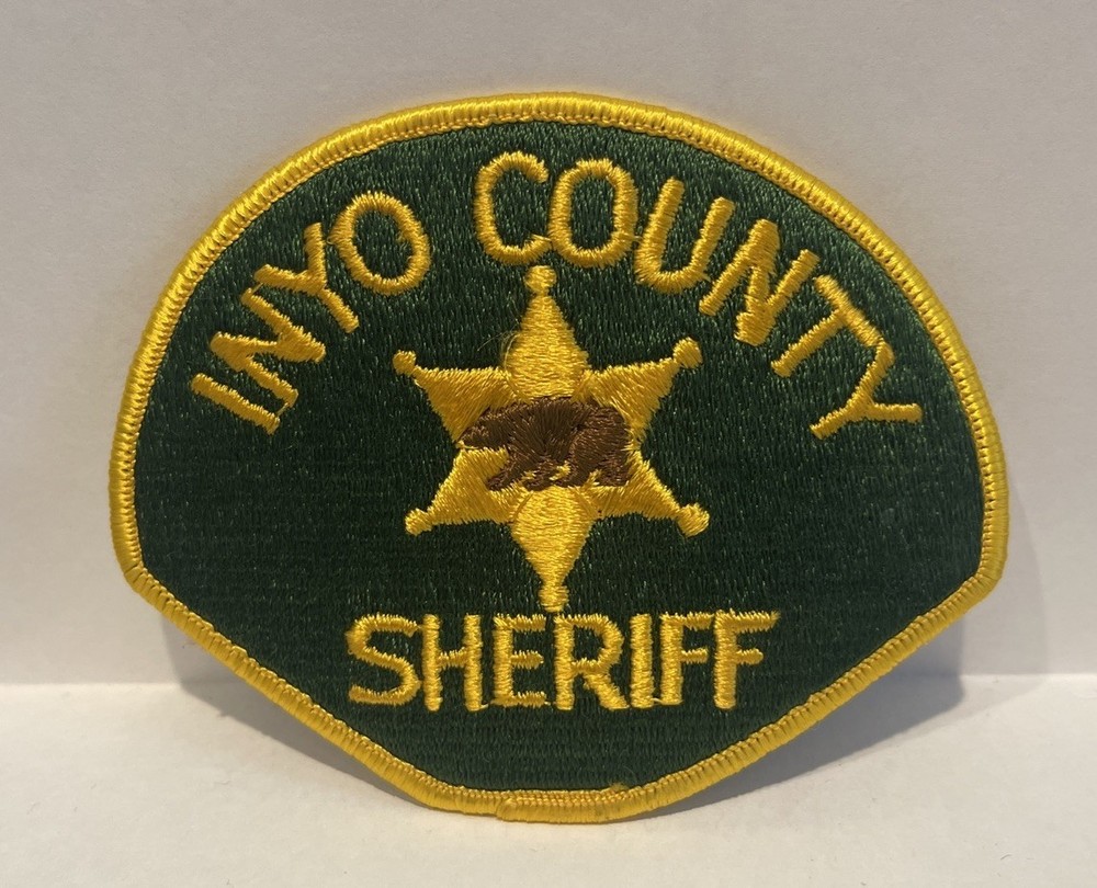 NEW Inyo County Sheriff California CA Patch