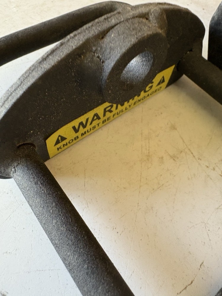 Bowflex Power Pro Bench Latch Safety Replacement Part w/ Platform Hook Hardware