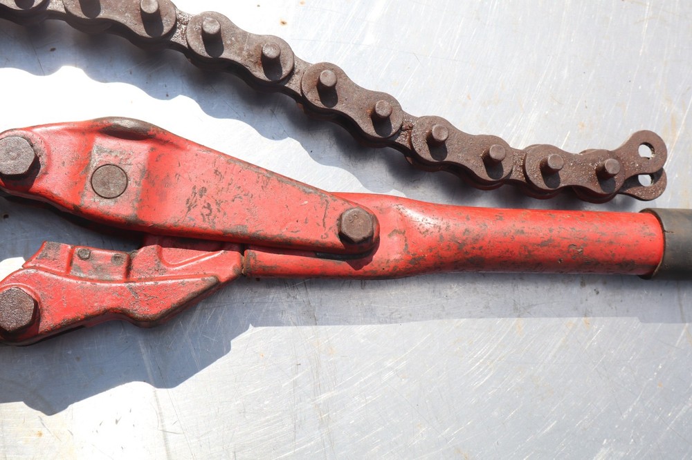 Reed Cast Iron Chain Soil Pipe Cutter Snapper #1