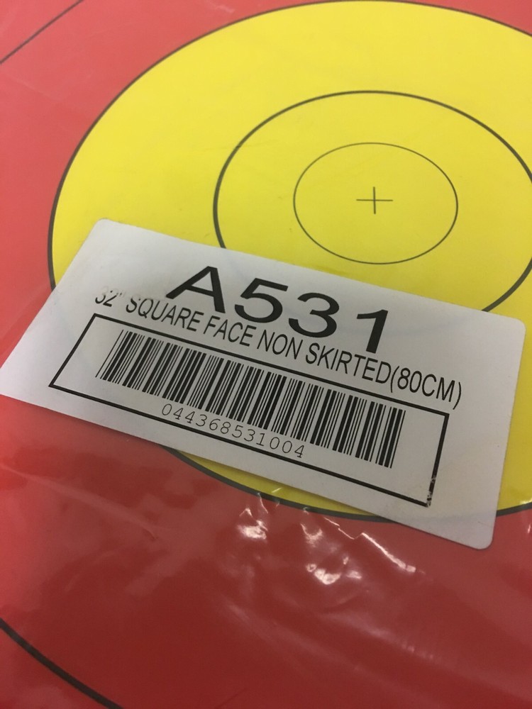 32" square face non skirted target