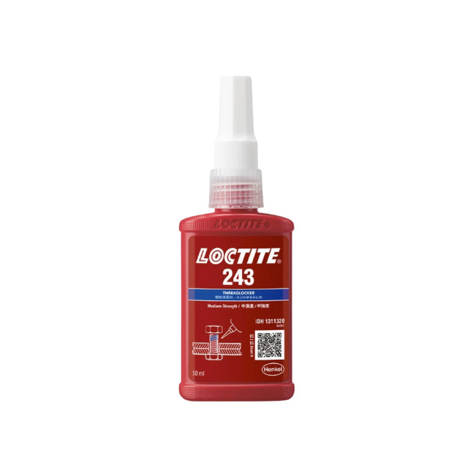 10 Bottles Loctite 243 Blue Threadlocker Medium Strength 50ml Size