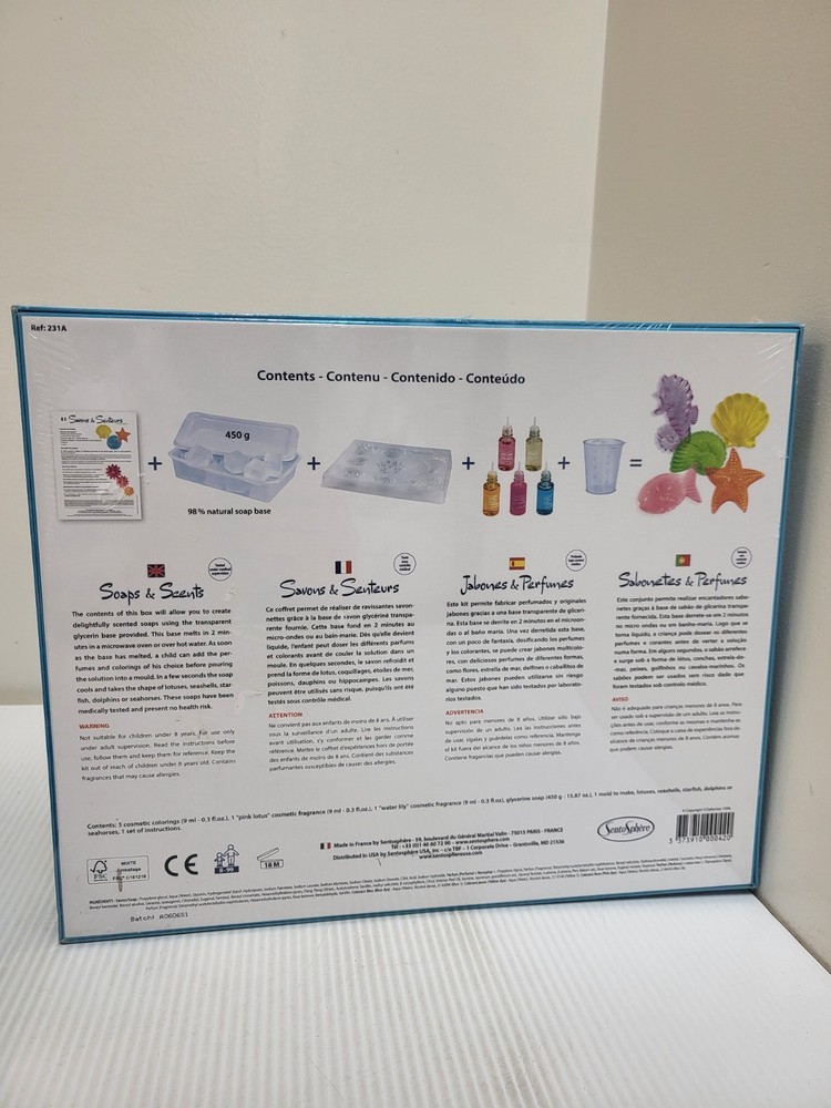 SentoSphere Creative Lab DIY Create Your Own Soaps & Scents Kit