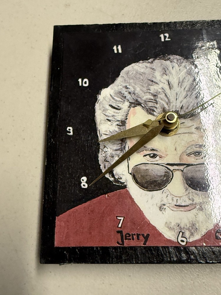Jerry Garcia Grateful Dead Custom Clock Art