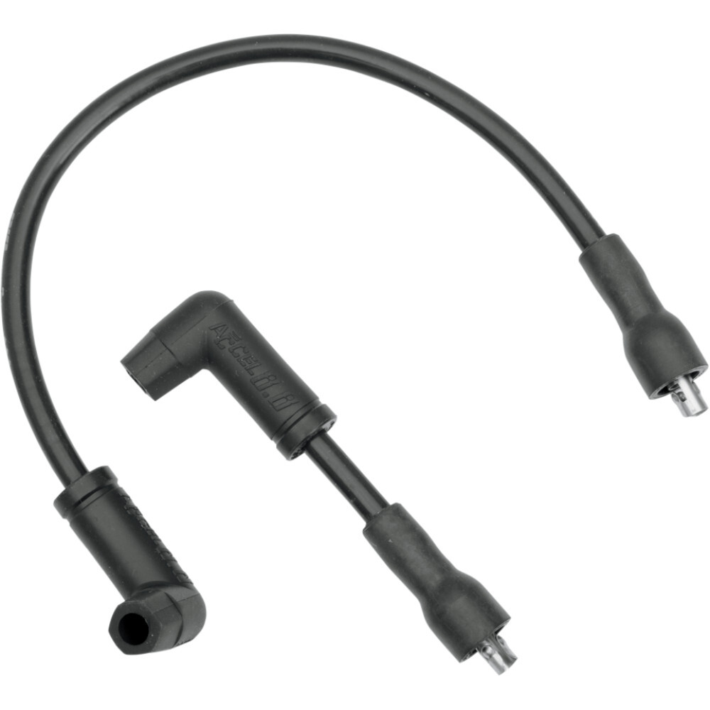 Accel 8.8 Custom Fit Spark Plug Wire Set, Black | 172090K