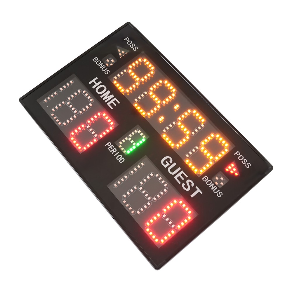 Freestanding LED Scoreboard Electronic Digital Scoreboards with Timer Clock