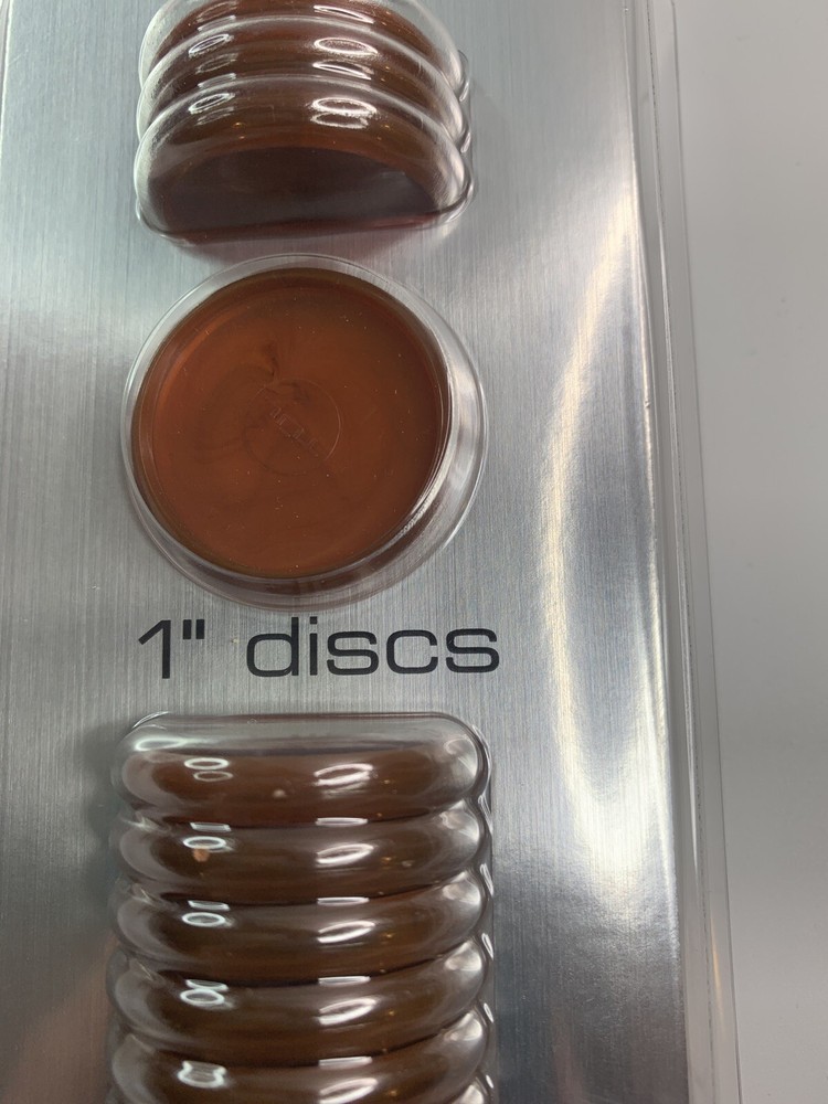 TUL Discbound Expansion Discs, 1", Tortoise Shell, Brown 12 count