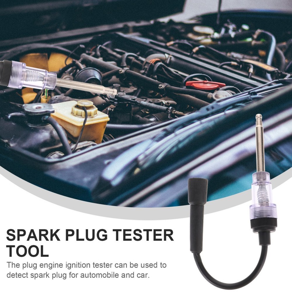 Practical Plug Engine Ignition Tester Inline Spark Plug Tester for Automotive