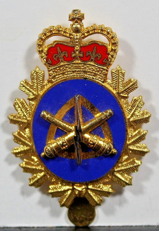 Canada Canadian Land Ordinance Engineering Branch Cap Hat Insignia Badge Device