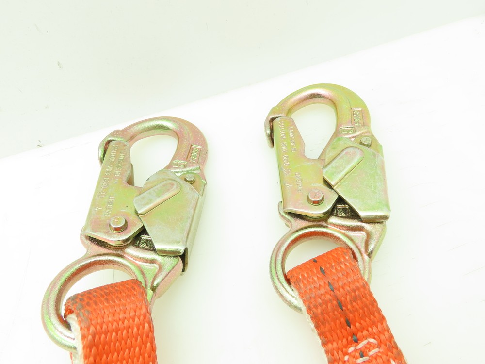 Sellstrom RTC 4' Poly Shock Absorbing Lanyard Snap Hook W/ Gate SP Shock Pack