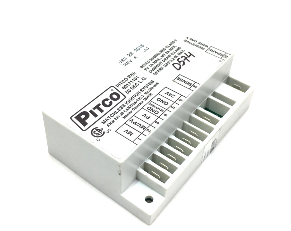 PITCO 60171101 Automatic Ignition System Control Module used #D574
