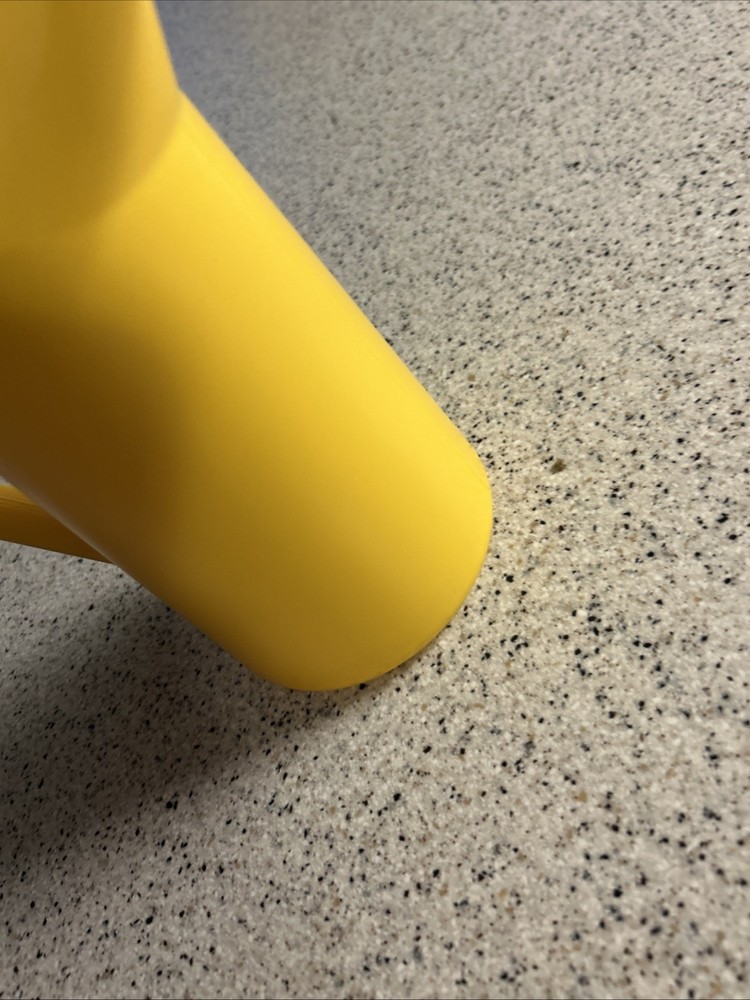 Yellow Plastic Funnel Cake Pancake Batter Pitcher BB2
