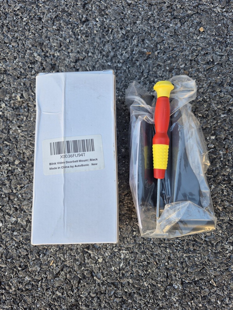 Blink Doorbell Black Mount