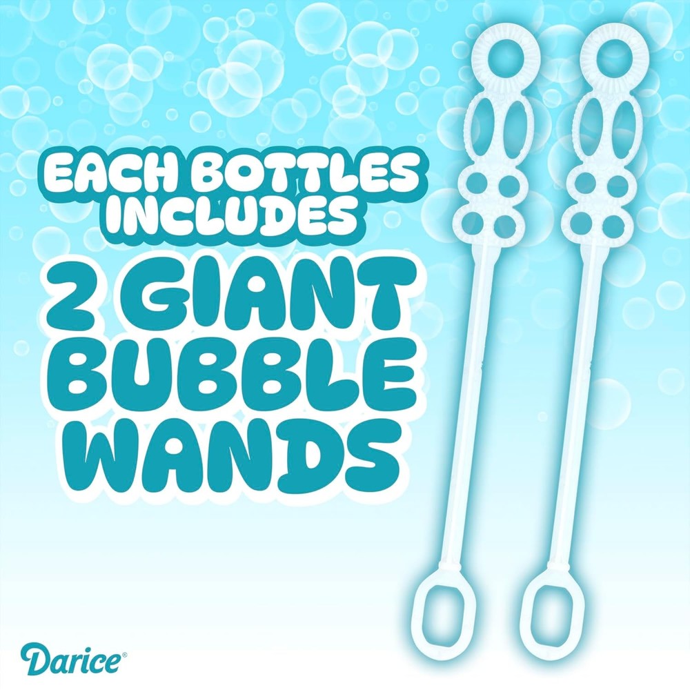 Darice 64oz Bubble Solution Refill for Bubble Machines & Blowers - Easter, Weddi