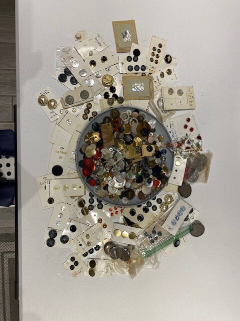 Big Bag of Vintage Buttons