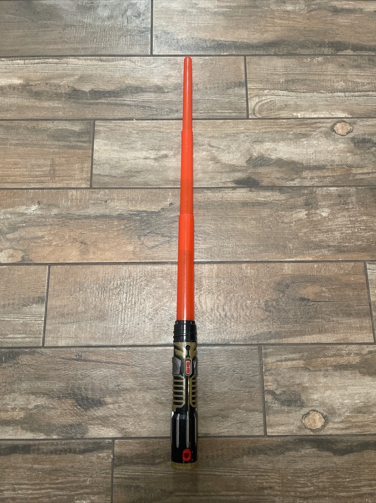 Hasbro Red Lightsaber 2016 Blade Builders Sith Needs 3 Aaa Batteries