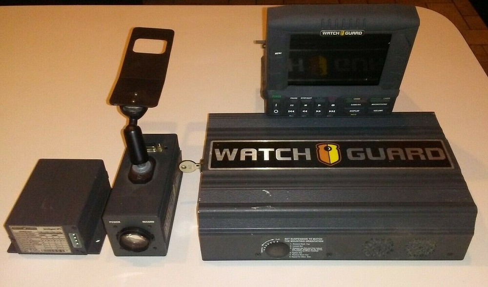 Watch Guard Digital In Car Video System | Untested AS IS