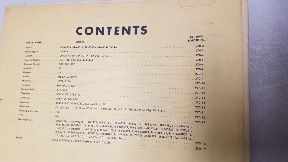 Sams Photo Fact #270 3/55 missing folder 18 (D)