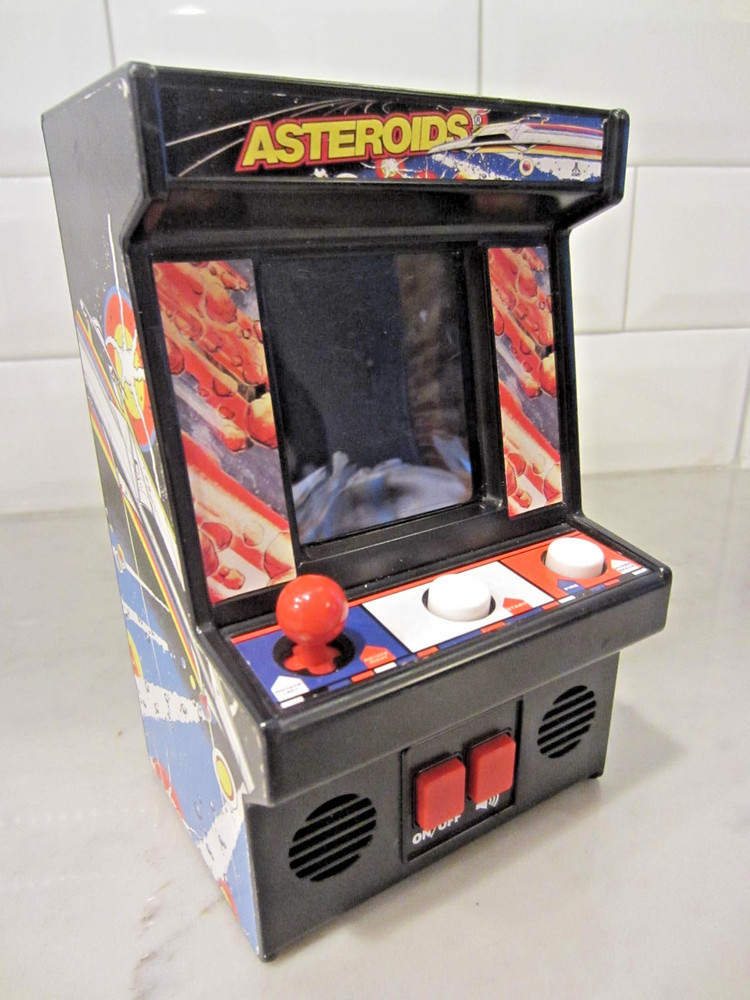 Atari Interactive Asteroids 1979 Mini Arcade Electronic Handheld Game Works