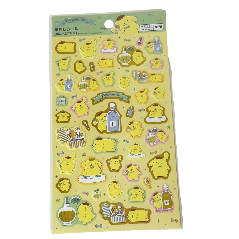 Sanrio Pompompurin Sticker Sheet
