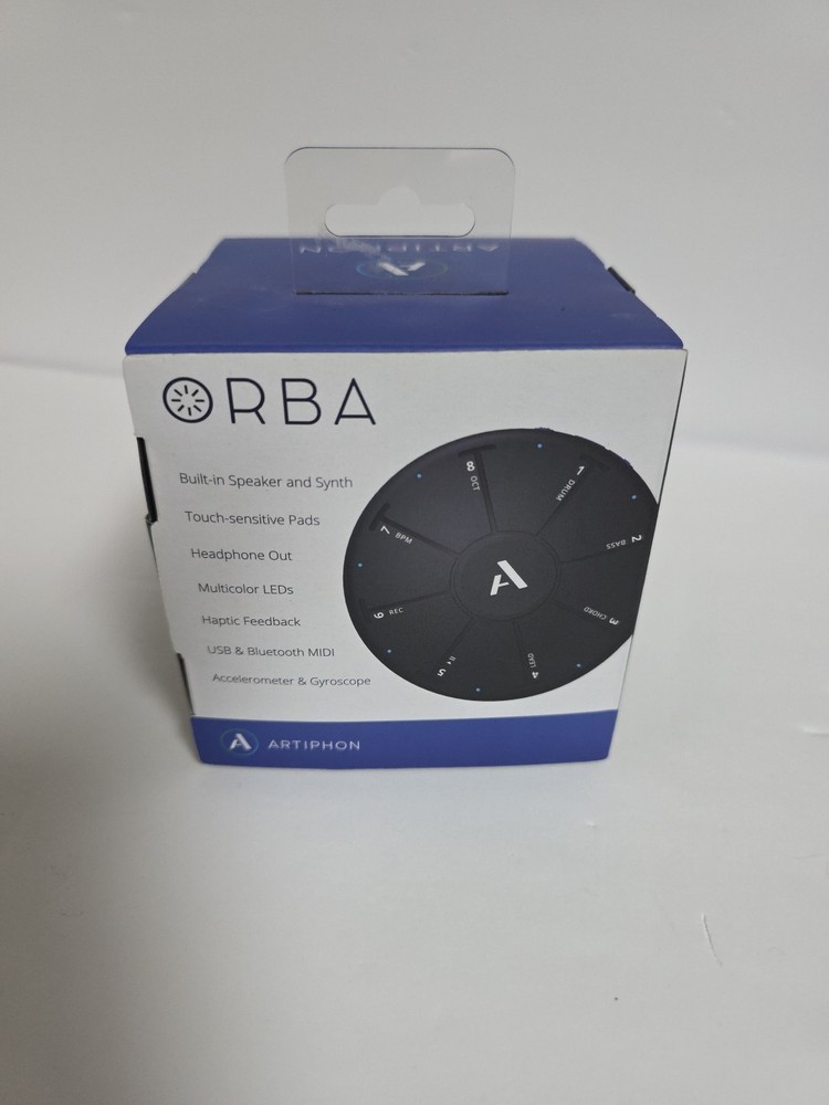 ORBA by Artiphon Midi Keyboard Controller with USB Cable