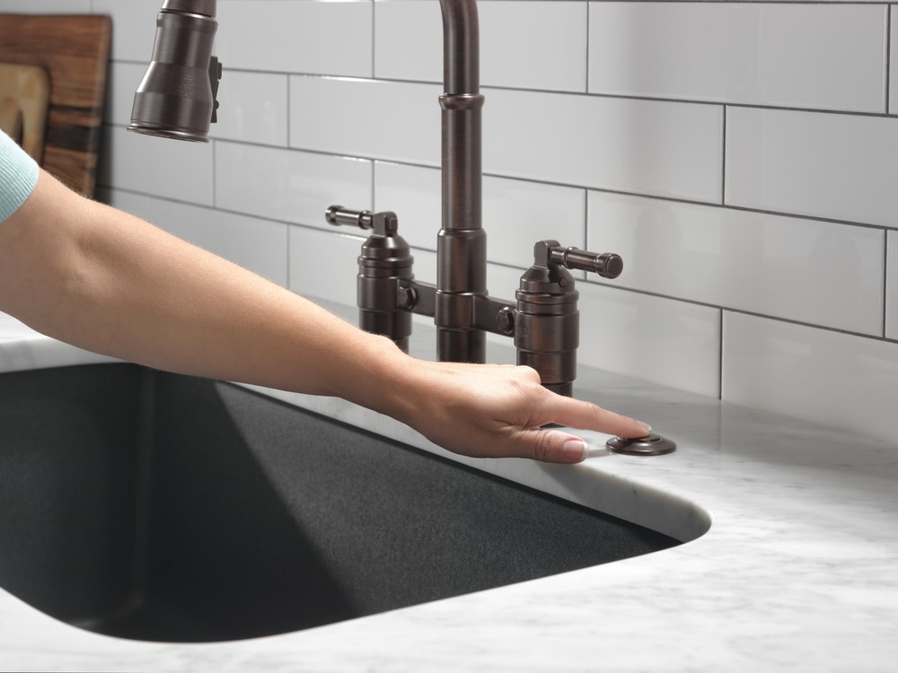 Delta 72050 Garbage Disposal Air Switch - Bronze