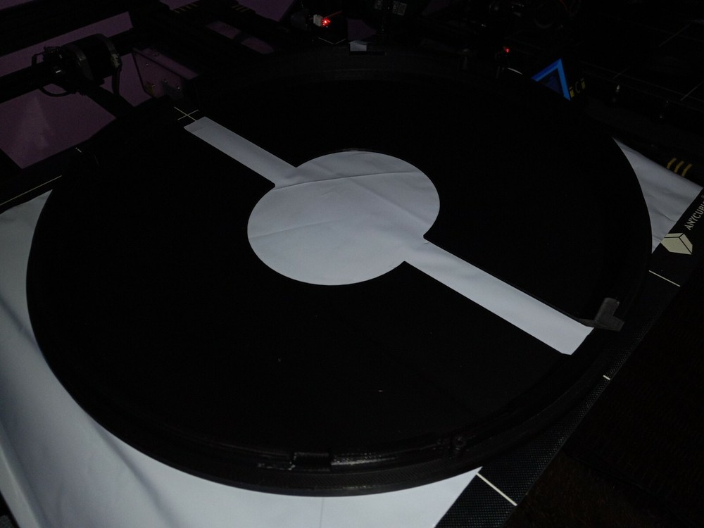 Split Dust Cap for Celestron C14 W/ Hyperstar connects on telescope like cap