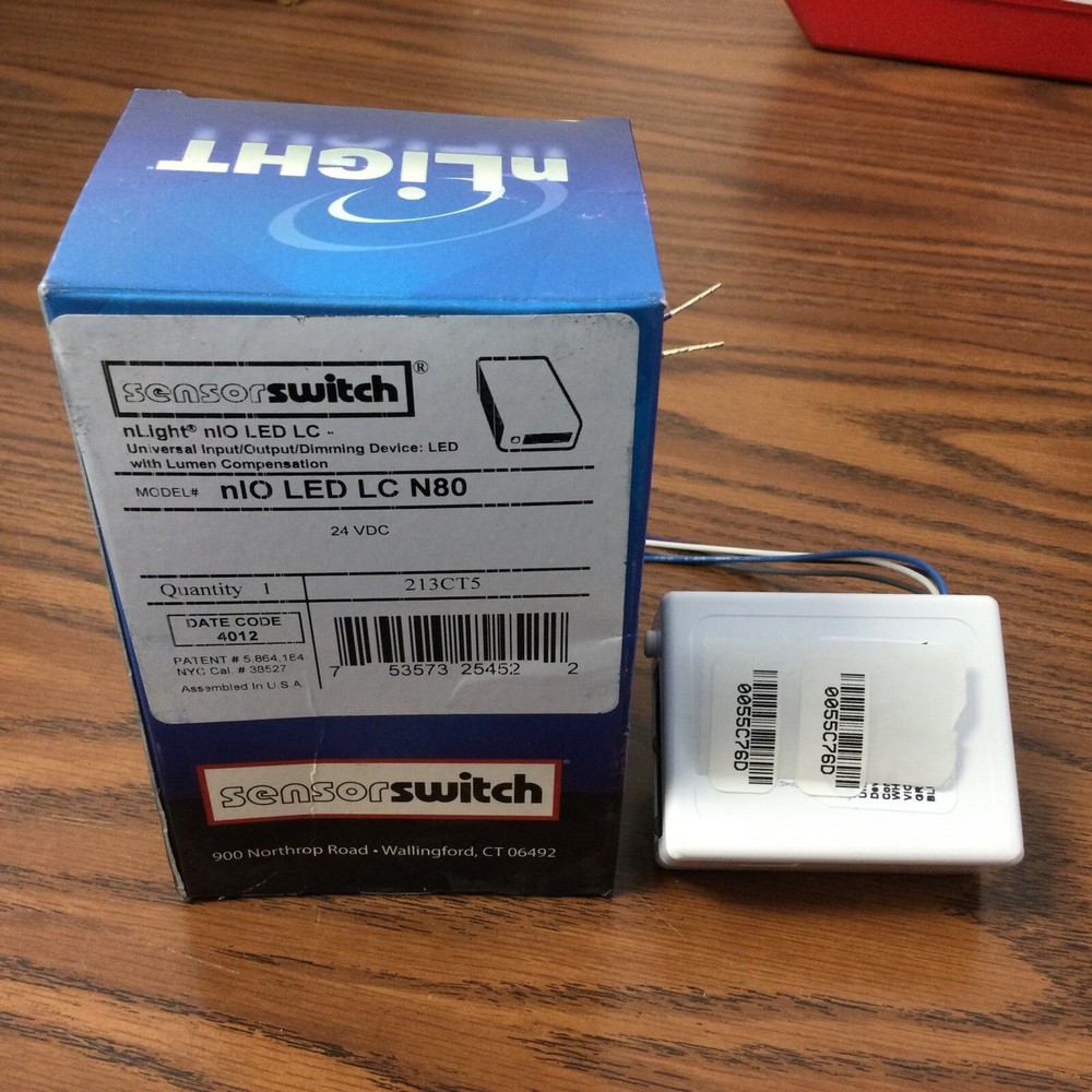 SENSOR SWITCH NIO-Led LC N80 NLIGHT UNIVERSAL INPUT/OUTPUT (LN64N)