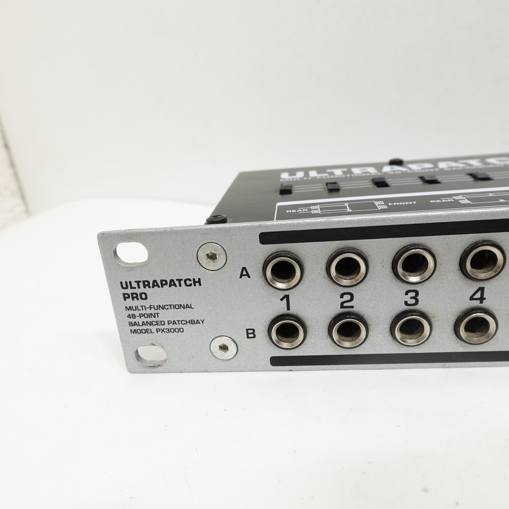 Ultrapatch Pro PX3000 3-Mods Multi-Functional 48-Point Balanced Patchbay