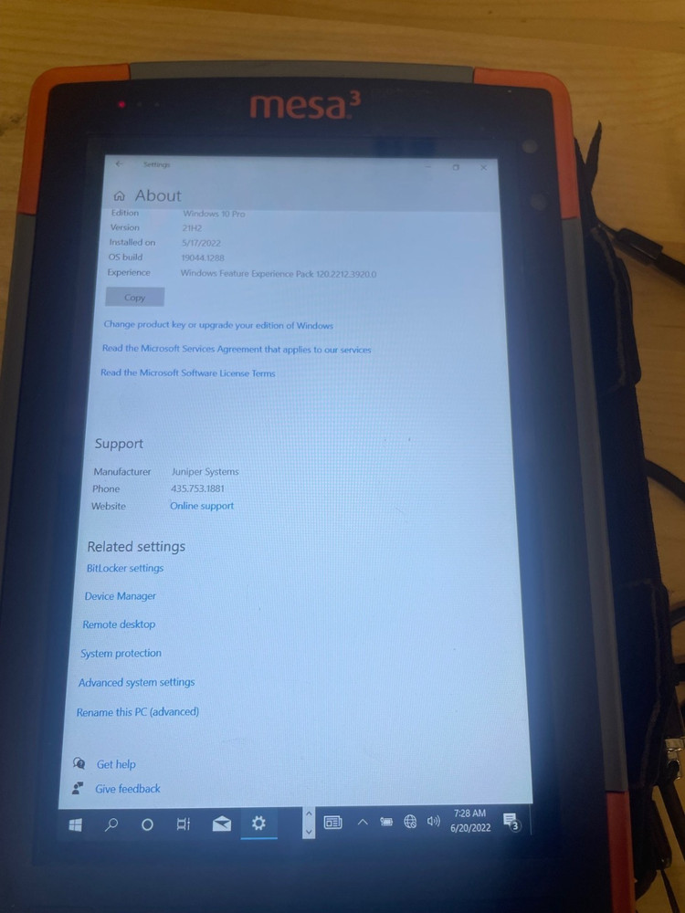Juniper Mesa 3 Rugged Tablet