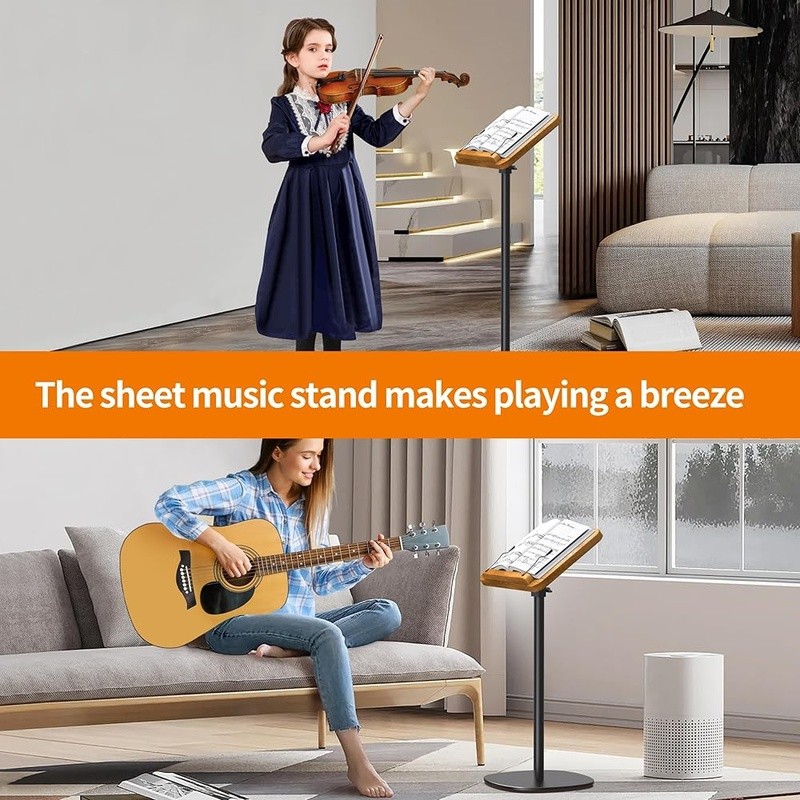 2-in-1 Adjustable Book Stand Multi-functional Holder Ergonomic Design Reading US