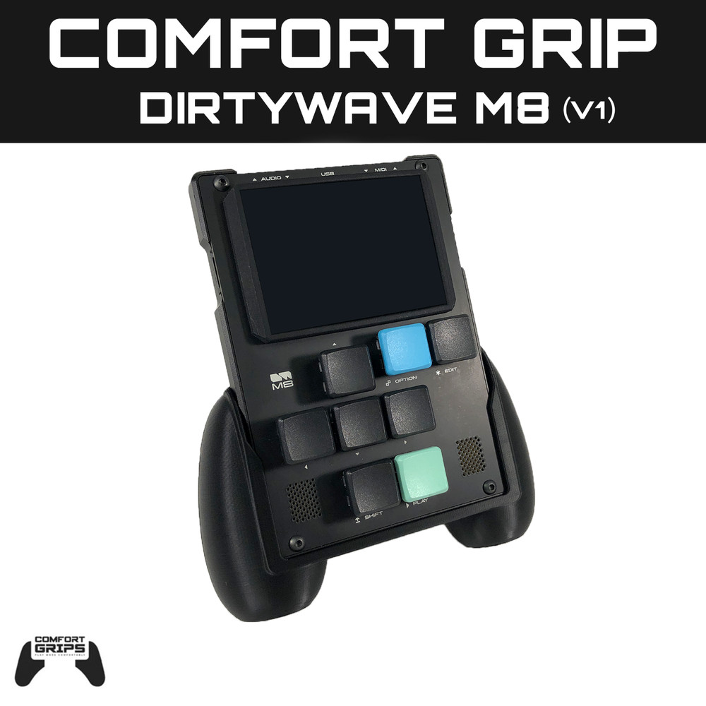 Dirtywave M8 (Version 1) Comfort Grip Case - 3D Printed
