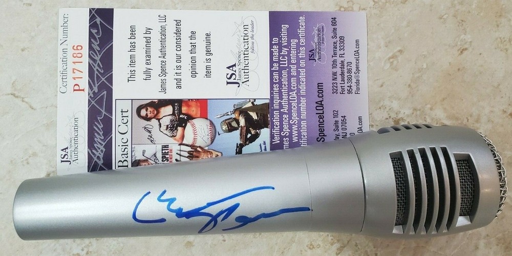 Renee Fleming Signed Microphone w/ JSA COA #P17186 Mic