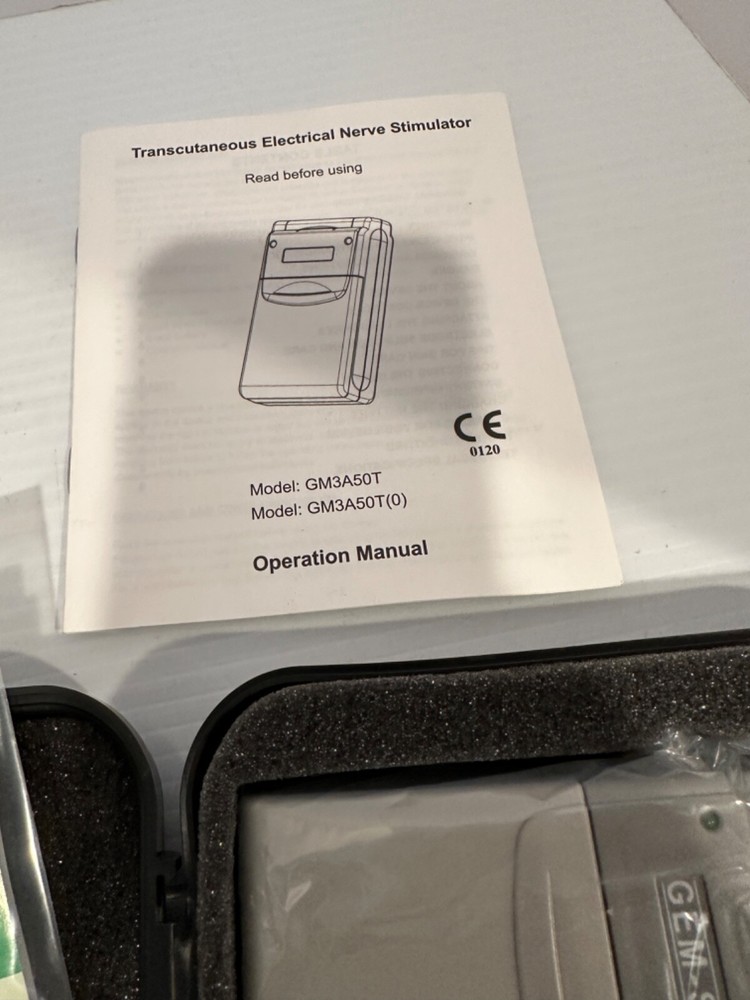 GEM-STIM Transcutaneous Electrical Nerve Stimulator Model GM3A50T