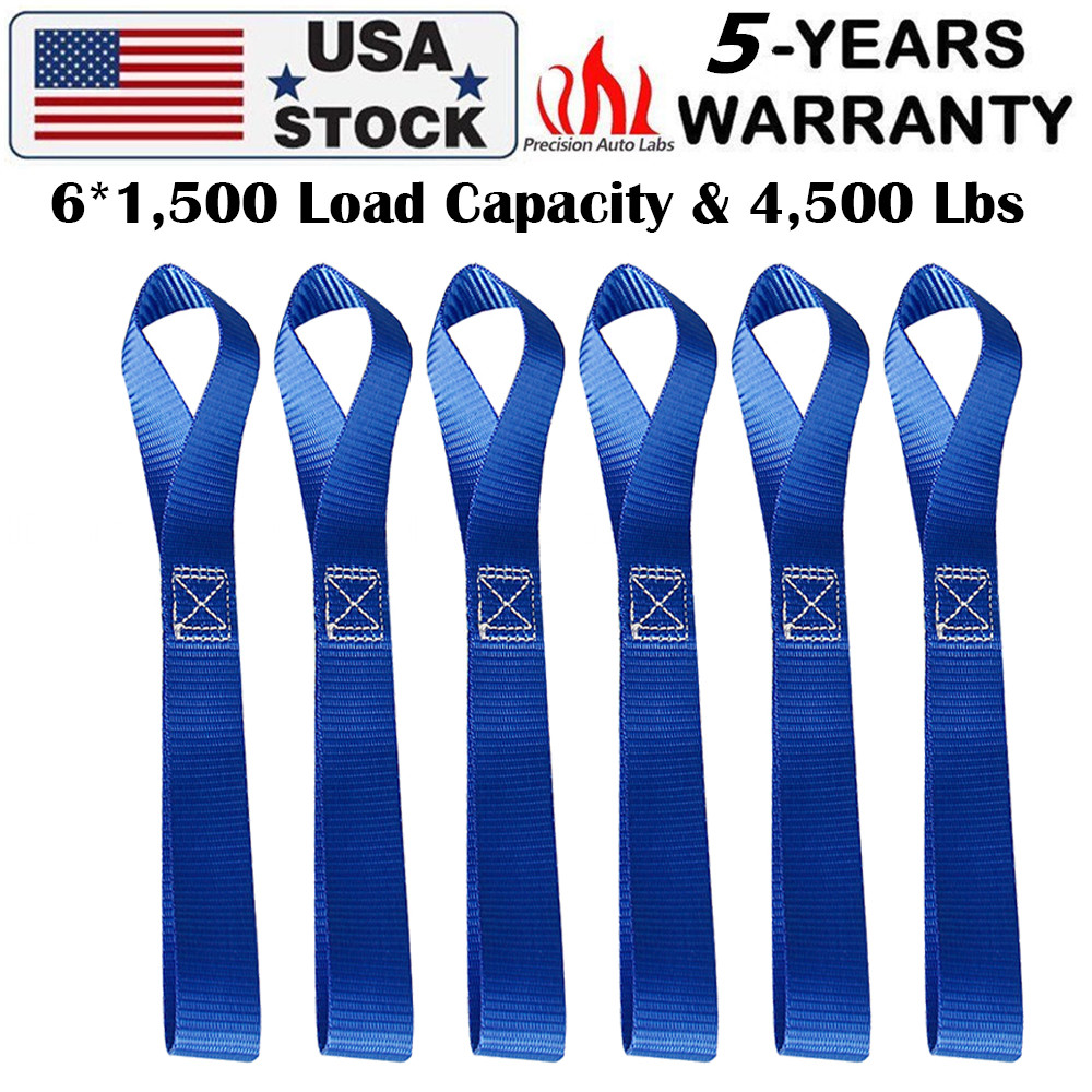 Soft Loop Tie Down Straps For Securing ATV, UTV, Motorcycles,Scooters,Dirt Bikes