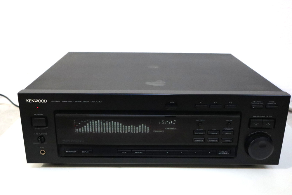 Vintage Kenwood GE-7030 Stereo Graphic Equalizer