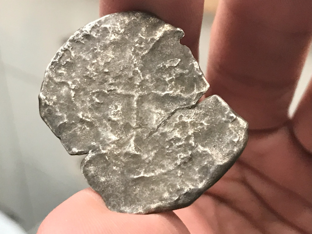 Spanish Shield Cob 15.8g Silver 4 Reales