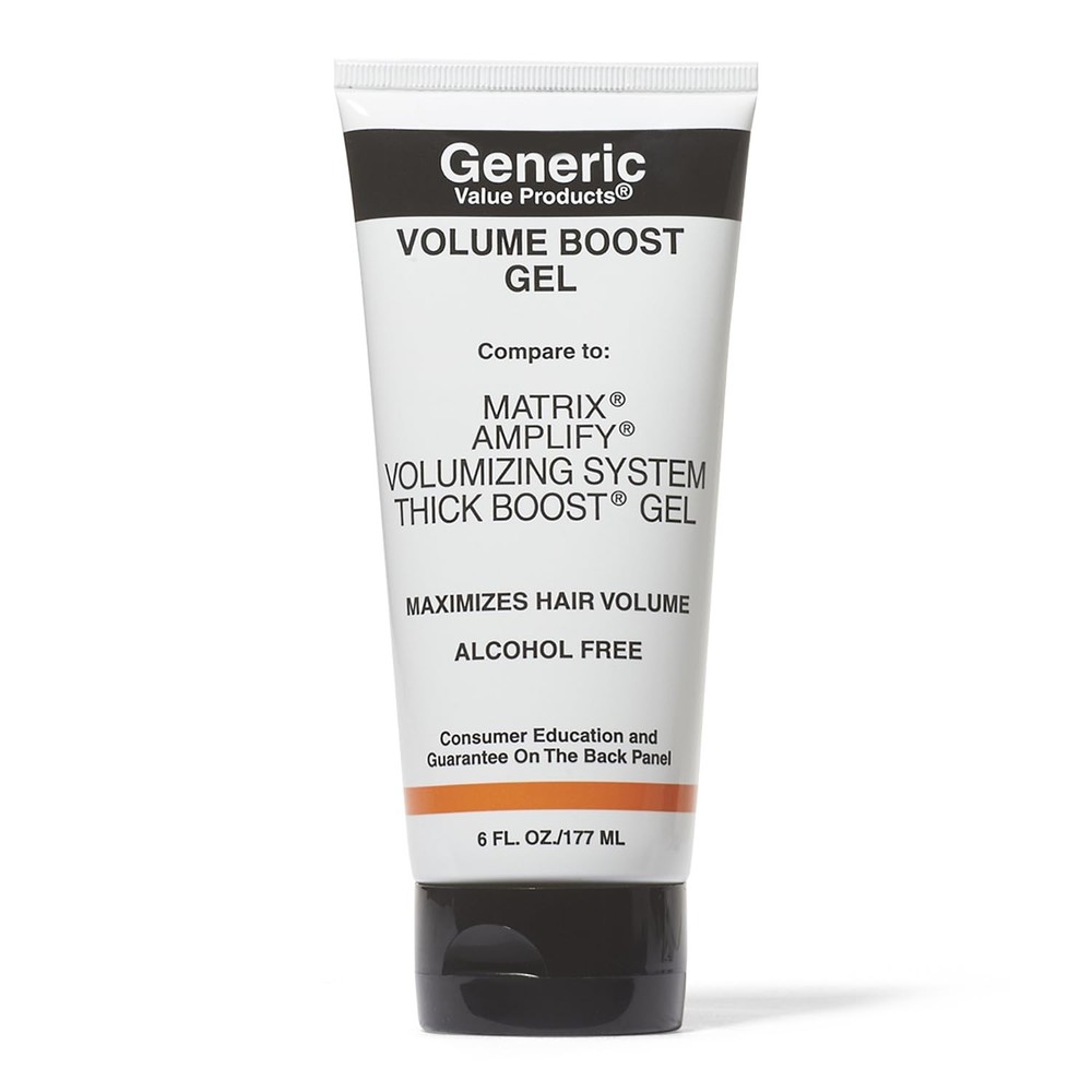 Generic Value Products Volume Boost Gel, Workable Hold, Alcohol Free, Dries With