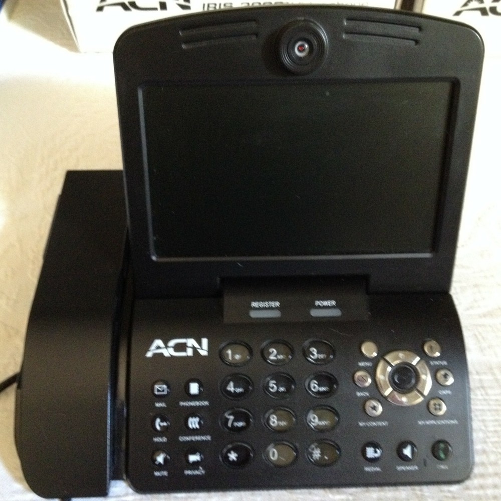 2 Iris 3000 Videophones with an additional extra box