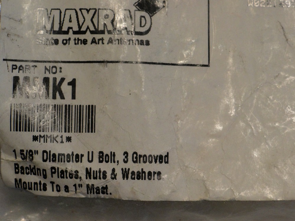 MAXRAD MMK1 ANTENNA MOUNTING HARDWARE