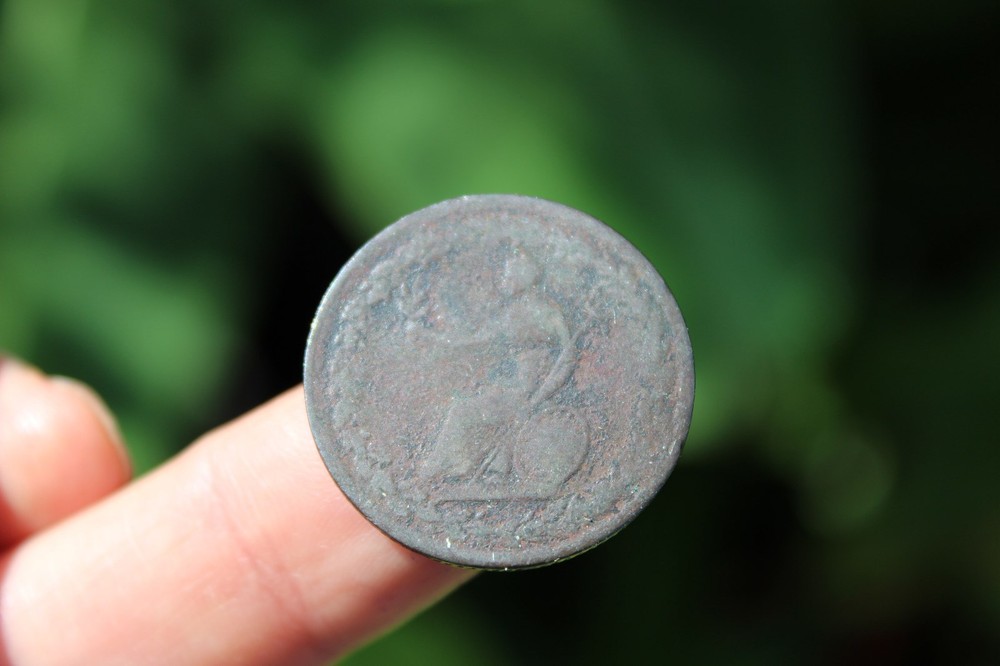 Canadian Half Penny token, Spread Eagle, 1814