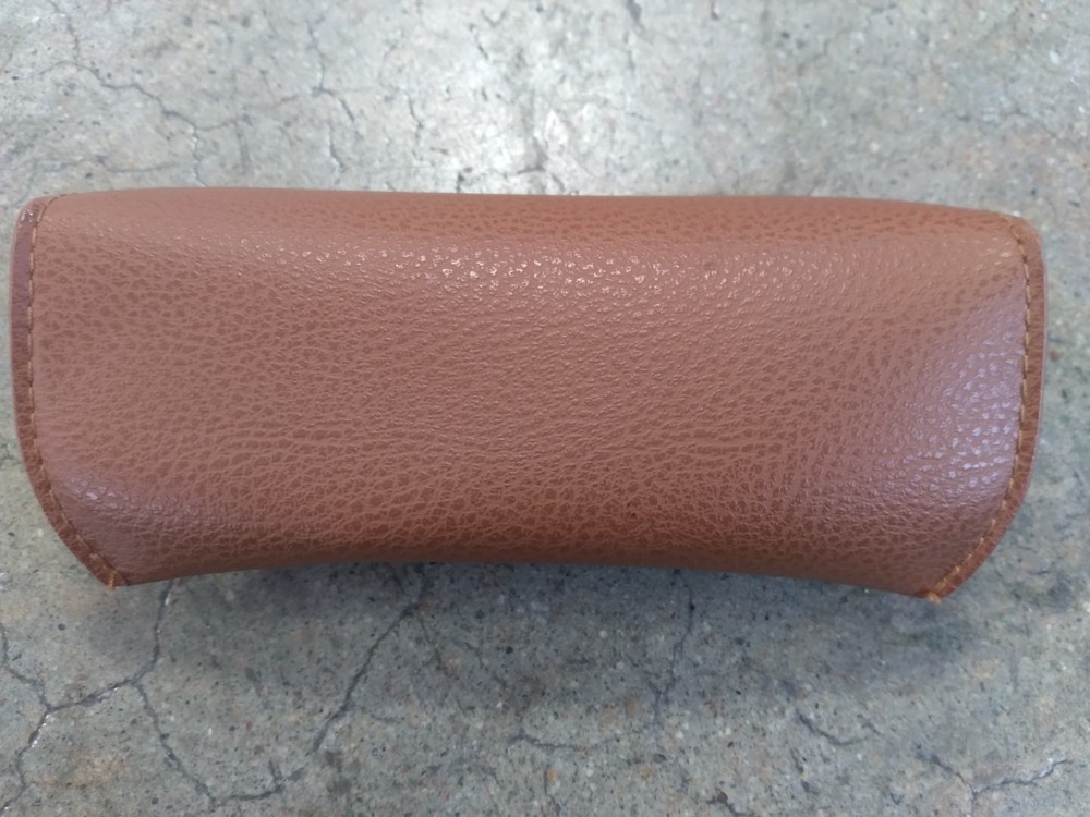 Ray-Ban Sunglasses Case Only Brown Leather
