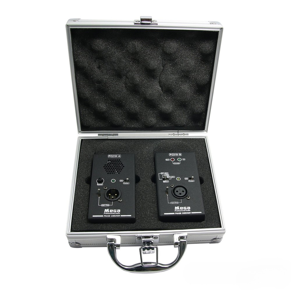 PC218 Phase Polarity Tester Checker Detector Audio Speaker Mic Sound Testing