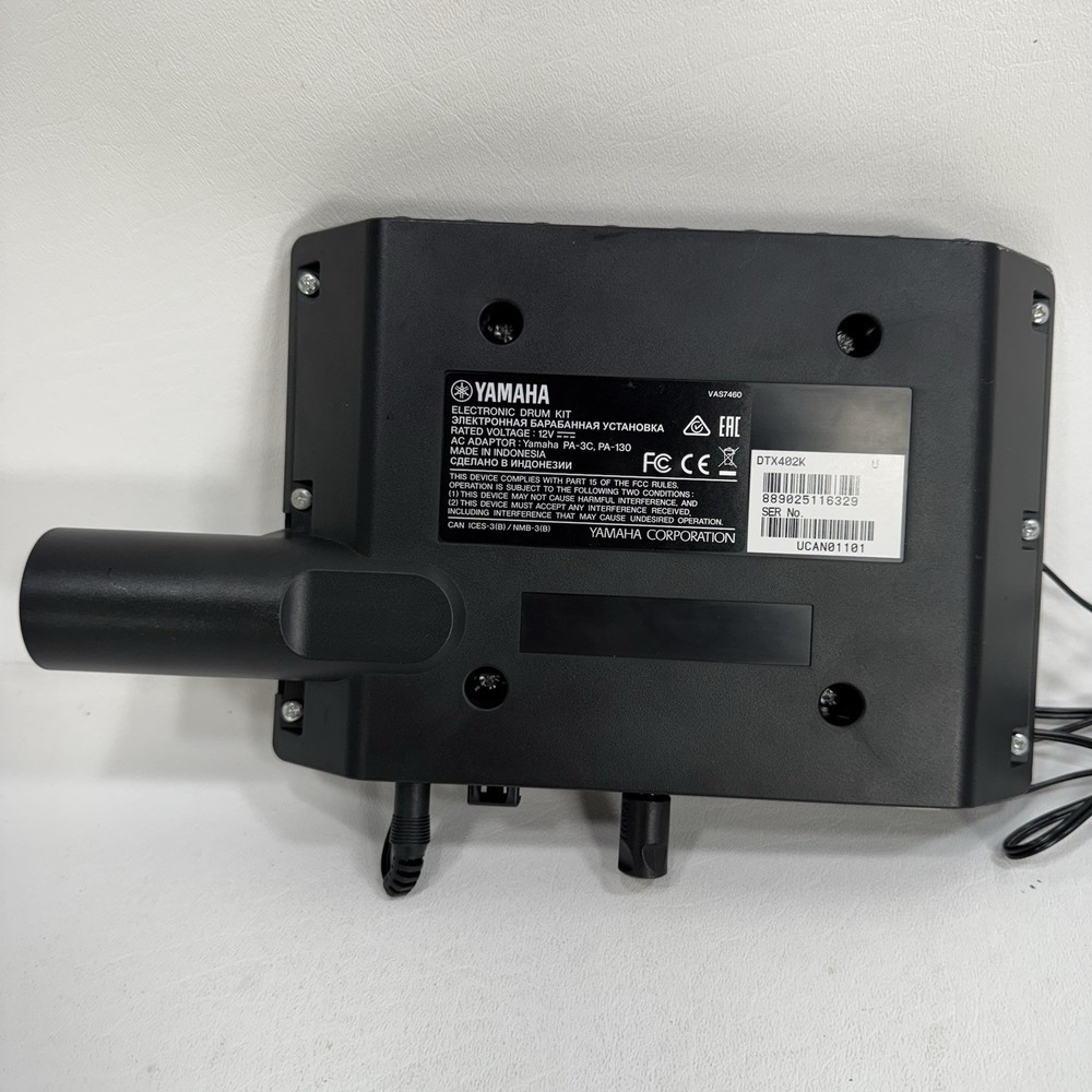 Yamaha DTX402K Drum Set Trigger Electronic Module Control Panel w/ Power Cable