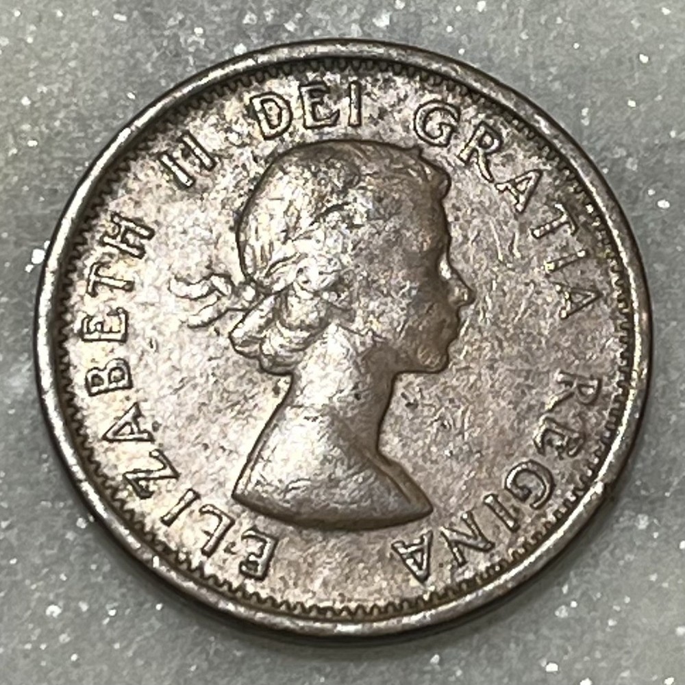 1963 | Canada - 1 Cent coin XF