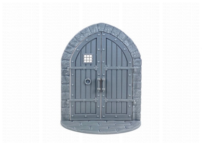 Dungeon Castle Door Diorama - 1:12 Scale (for 6" figures)