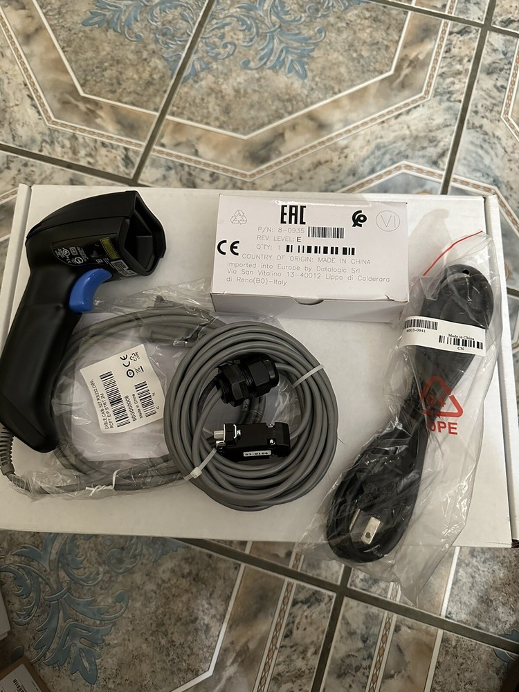 New Vorne XL Wireless Light Industrial 2D Barcode Reader Kit 93-0227